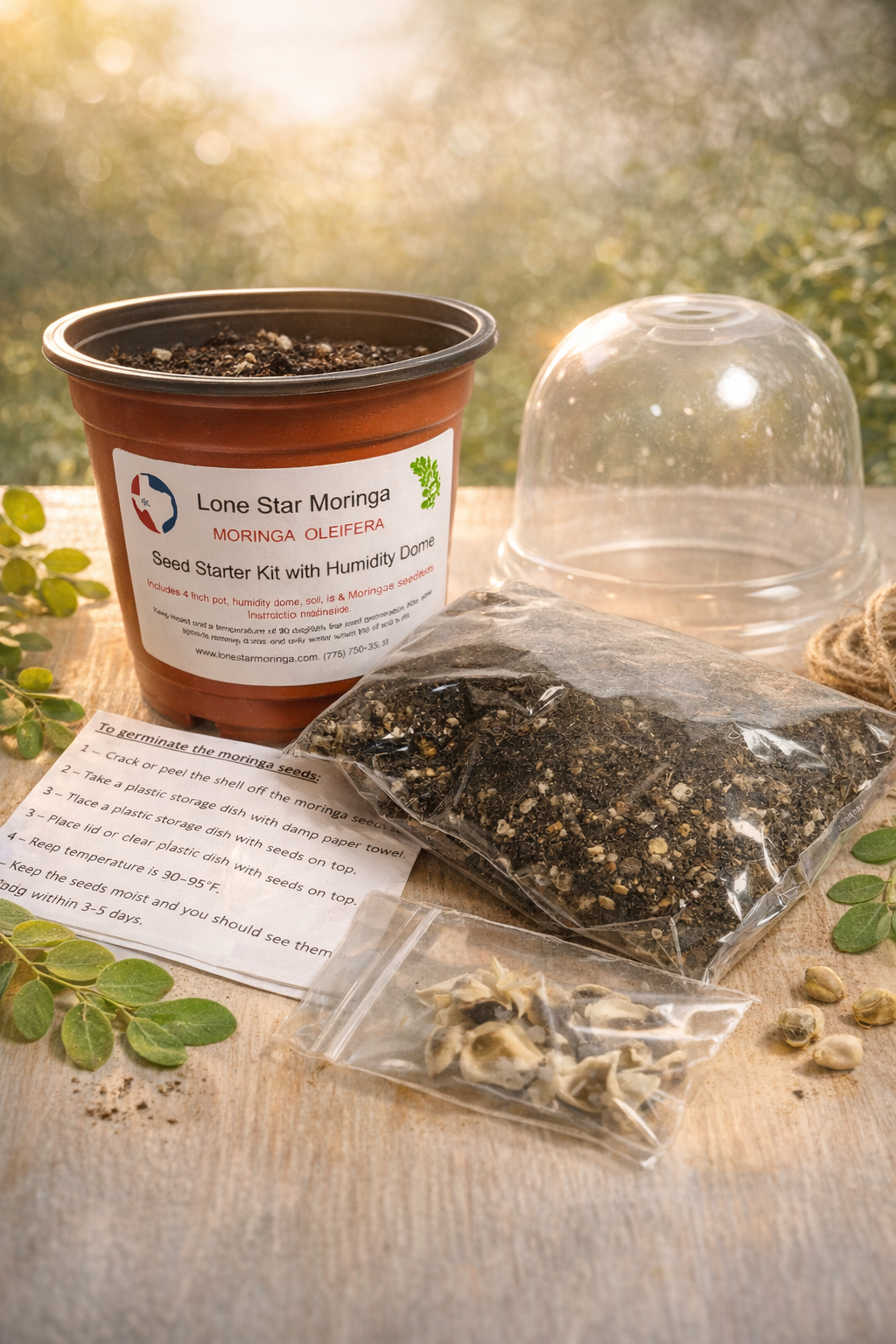 Seed Starter Kit with Humidity Dome