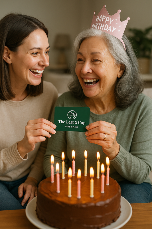 The Leaf and Cup Gift Card – Give the Gift of Wellness & Tea