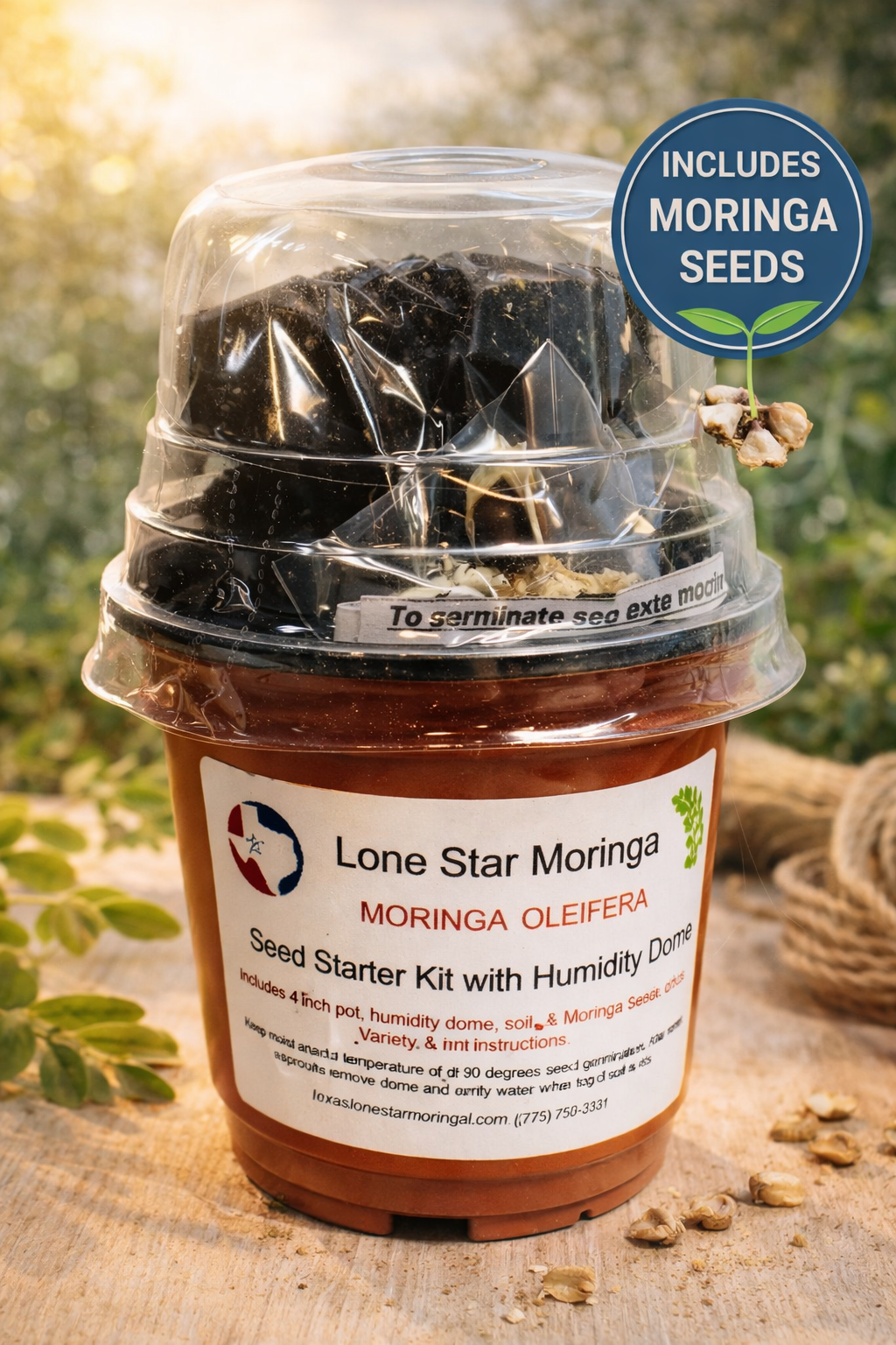 Seed Starter Kit with Humidity Dome