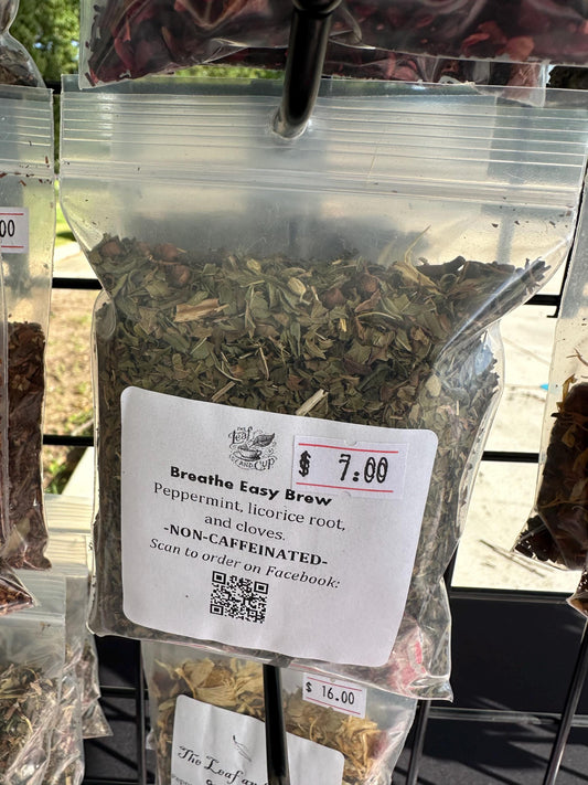 Breathe Easy Brew Herbal Tea - 2oz