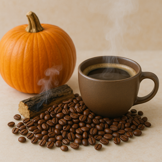 Pumpkin-Smoked Arabica Coffee | Premium Small-Batch Medium Roast | 2.5 oz