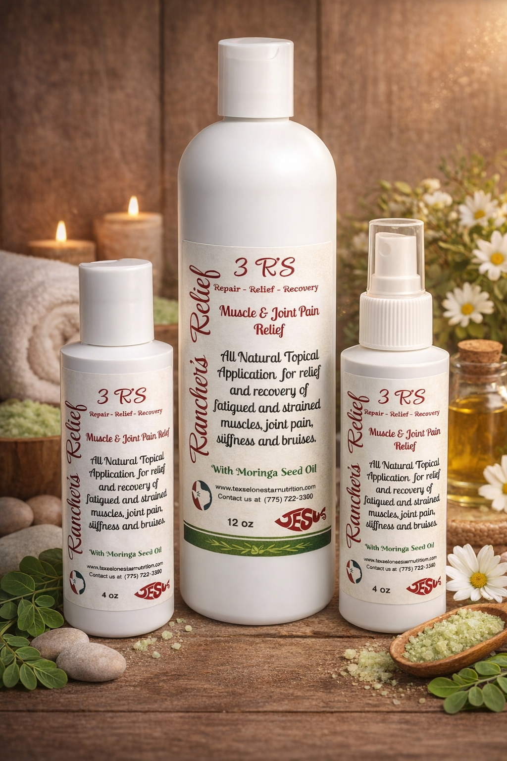 Rancher’s Relief 3R’s Muscle & Joint Pain Relief
